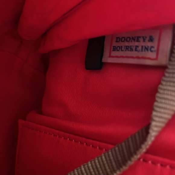 Dooney & Bourke, Pebble Grain Leather Zip Zip Satchel, never used blue - Picture 11 of 16